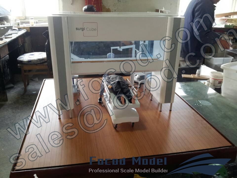 custom made model of Surgical Cube